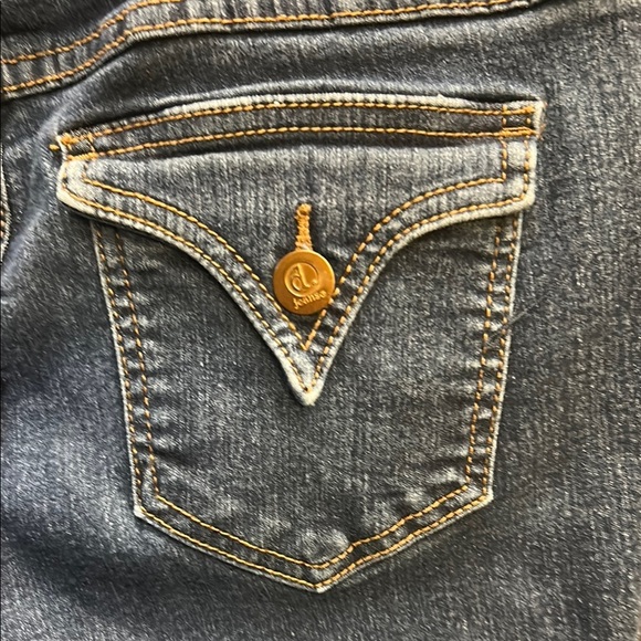 d. jeans Blue Cropped Ankle Jeans Classic Fit - Picture 3 of 4